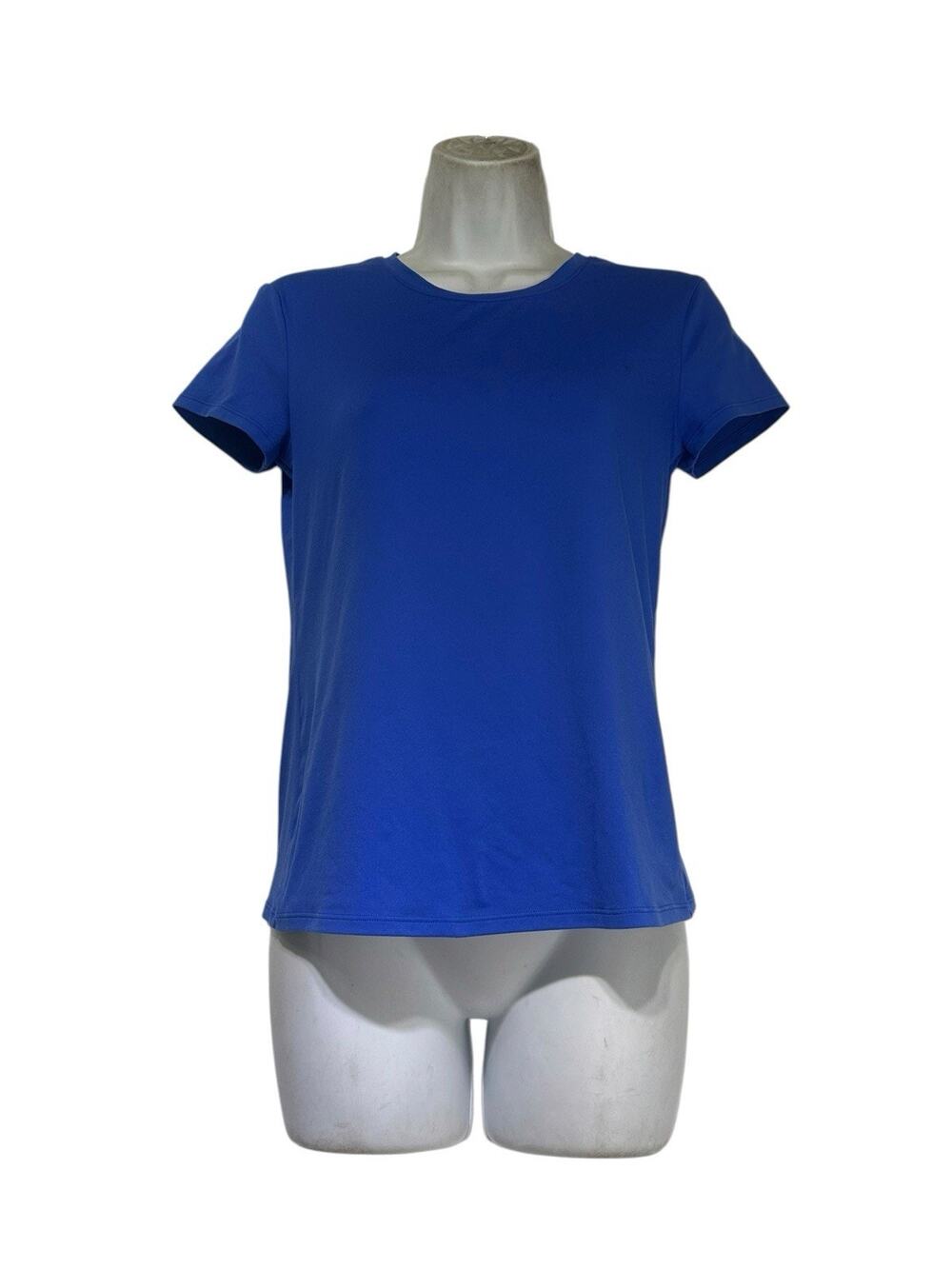 alo yoga blue short sleeve shirt womens Size S